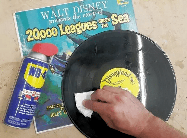 WD40 Hacks - Stopping Records and CDs from Skipping